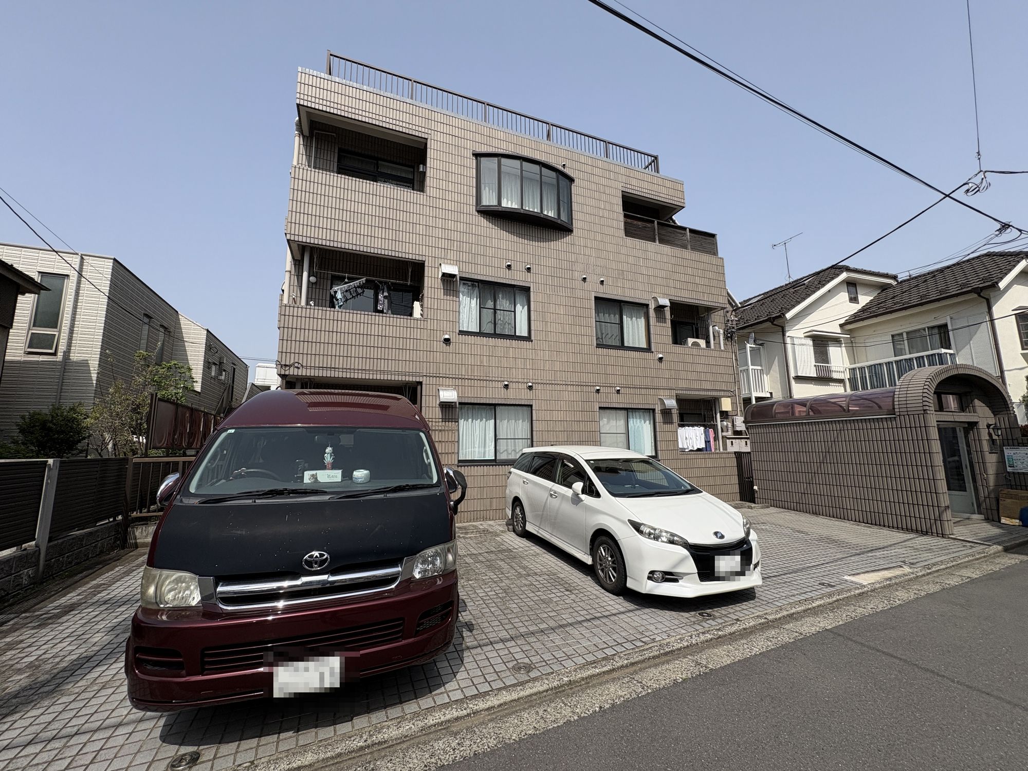 京王井の頭線「浜田山」駅徒歩2分 1989年7月築 RC造地下1階付3階建