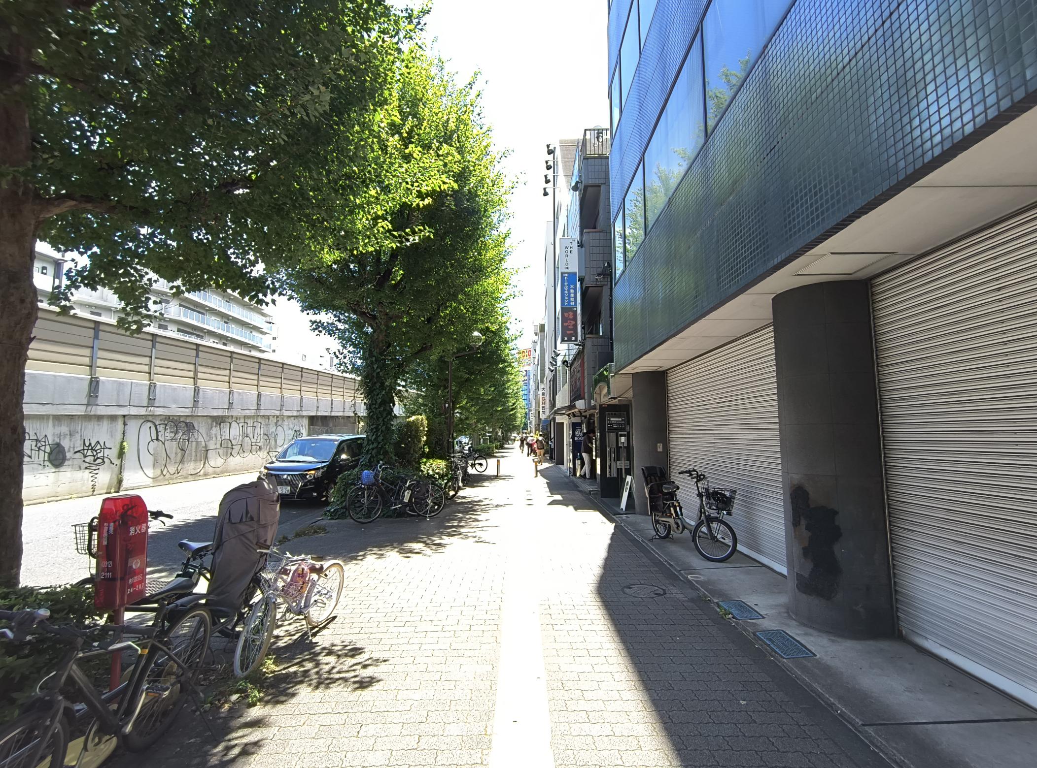 前面歩道 前面歩道