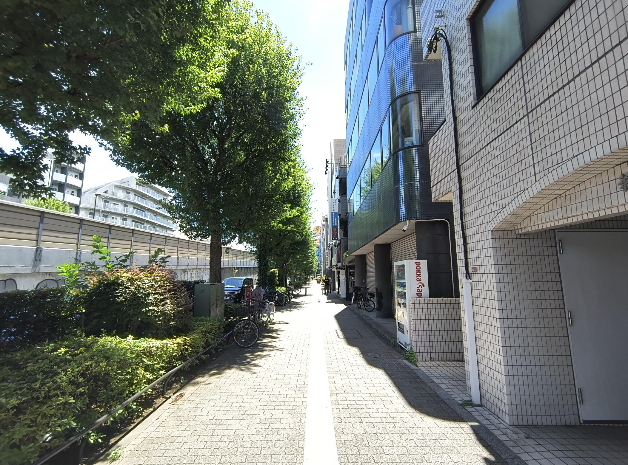前面歩道 前面歩道