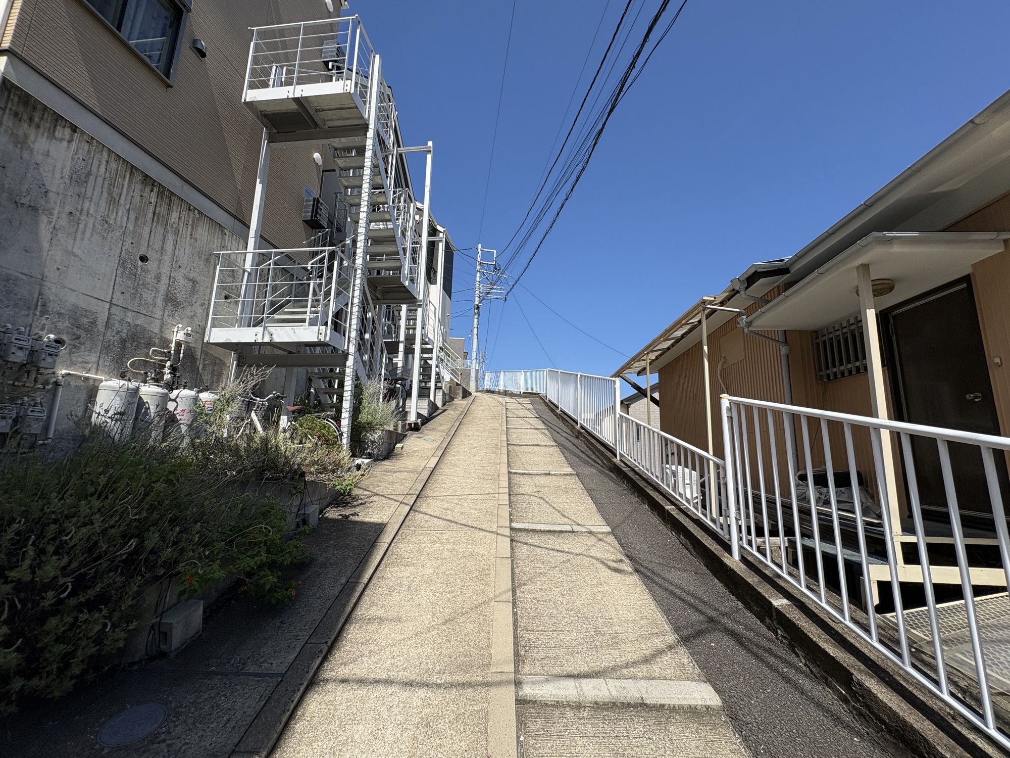 前面道路(南側) 前面道路(南側)