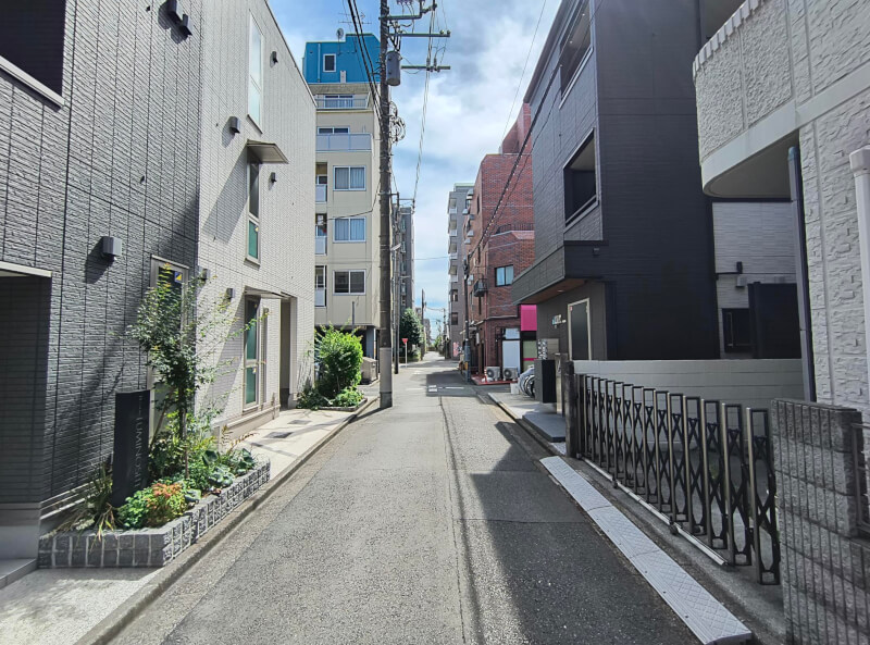 前面道路 前面道路