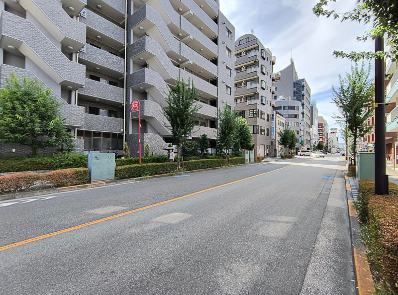 前面道路 前面道路