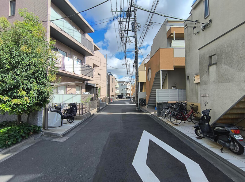 前面道路 前面道路