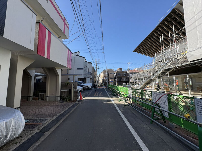 前面道路 前面道路