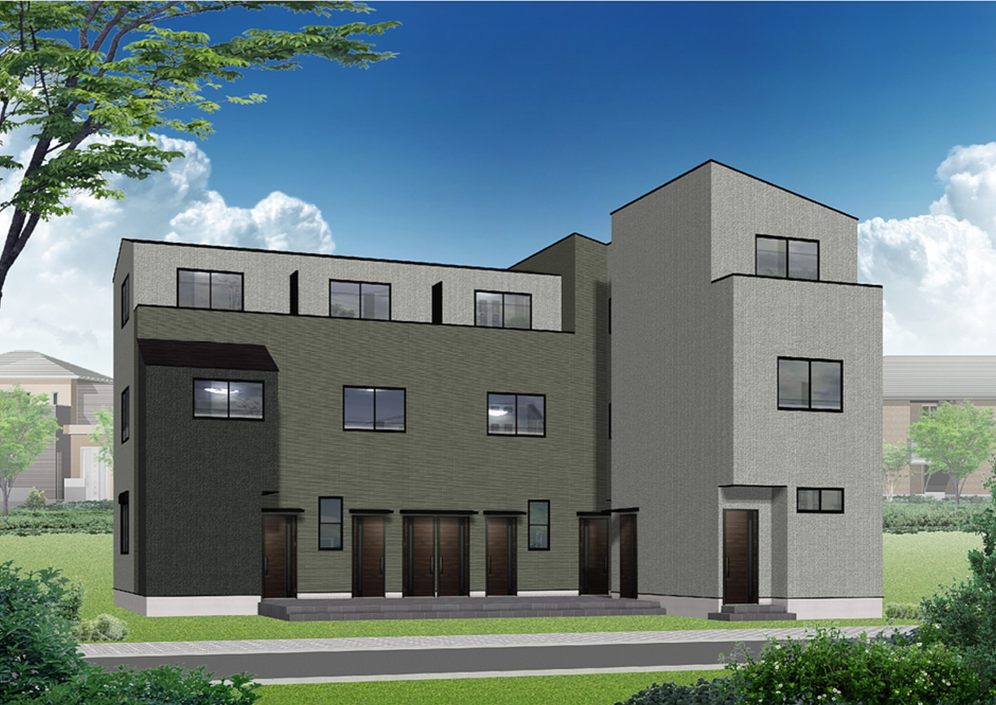 京急本線「雑色」駅徒歩9分 2026年5月完成予定 木造3階建