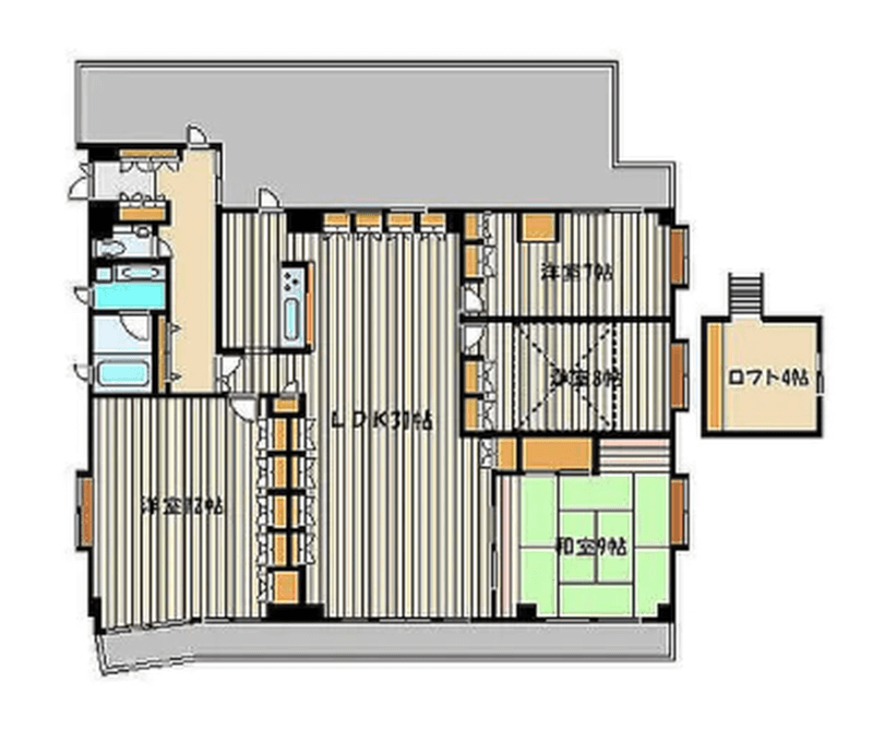 参考間取り図 参考間取り図
