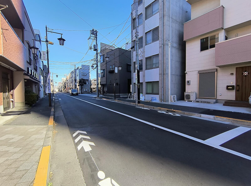 前面道路 前面道路