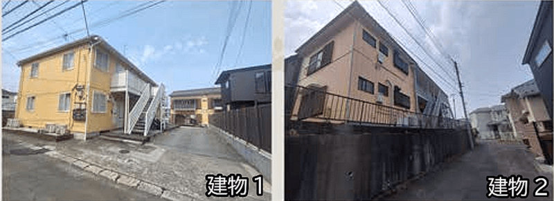 東急田園都市線「宮前平」駅徒歩23分 木造アパート2棟