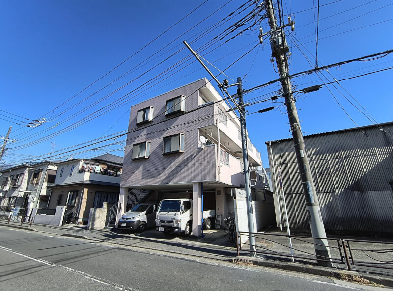 【HP限定】JR横須賀線「新川崎」駅徒歩17分 1988年11月築 鉄骨造3階建