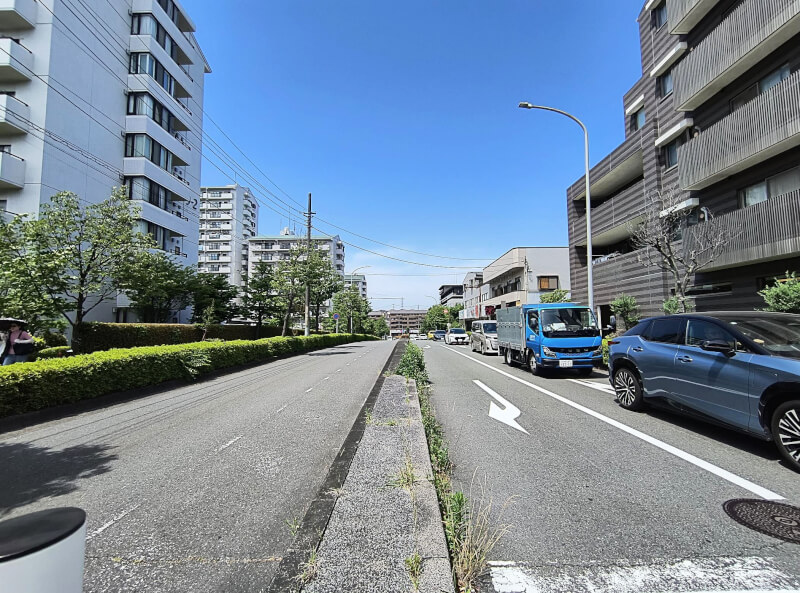 前面道路 前面道路