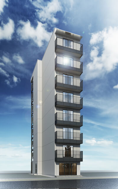 【新築】横浜駅徒歩7分 2026年3月完成予定 鉄骨造8階建 【新築】横浜駅徒歩7分 2026年3月完成予定 鉄骨造8階建