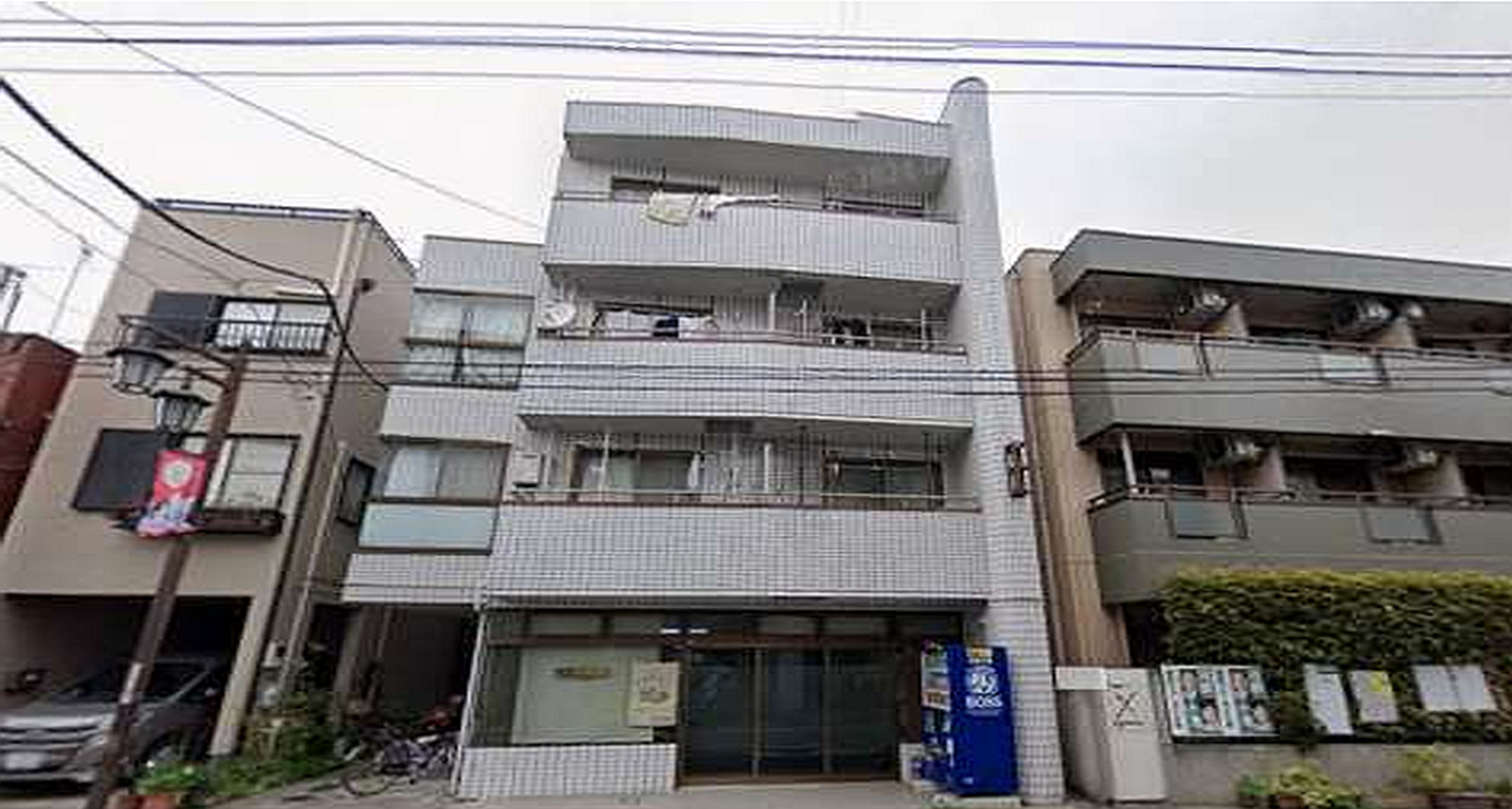 都営大江戸線「落合南長崎」駅徒歩6分 1988年10月築 鉄骨造4階建 都営大江戸線「落合南長崎」駅徒歩6分 1988年10月築 鉄骨造4階建