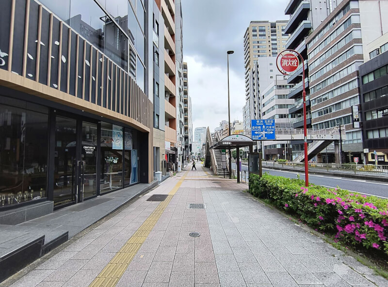 前面歩道 前面歩道