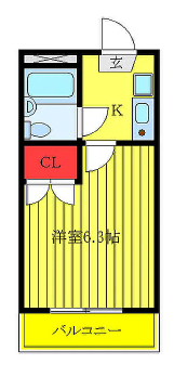 間取り(1室参考) 間取り(1室参考)