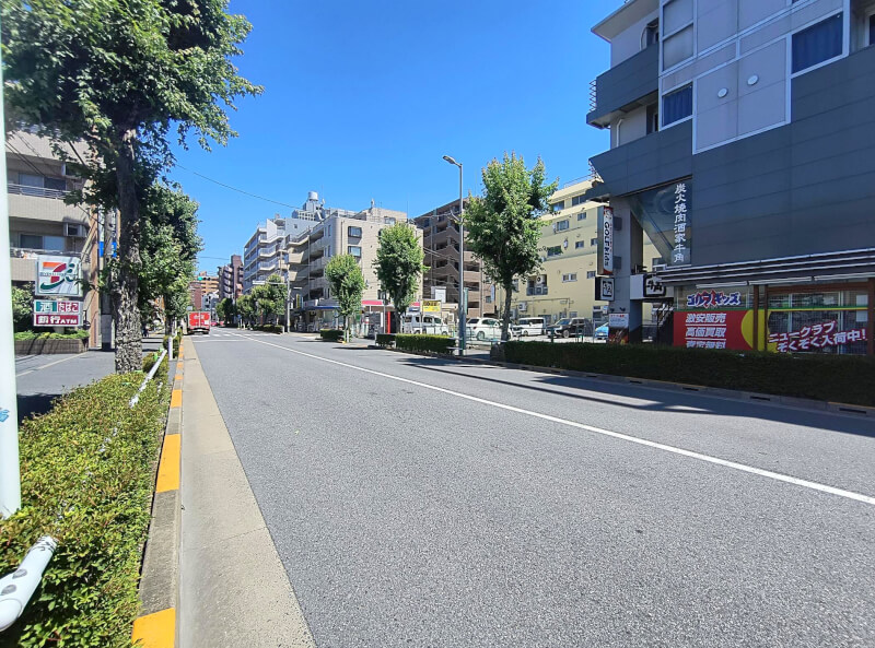 前面道路 前面道路