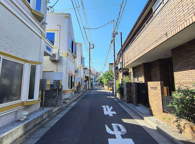 前面道路 前面道路