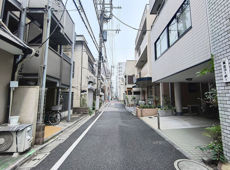 前面道路 前面道路