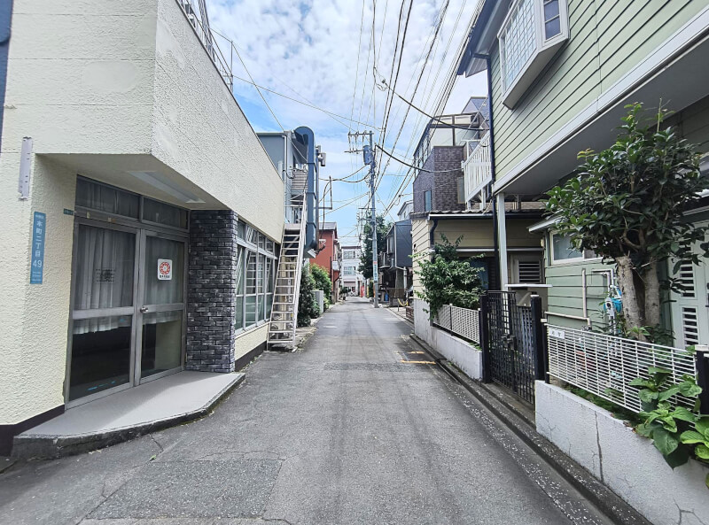 前面道路 前面道路