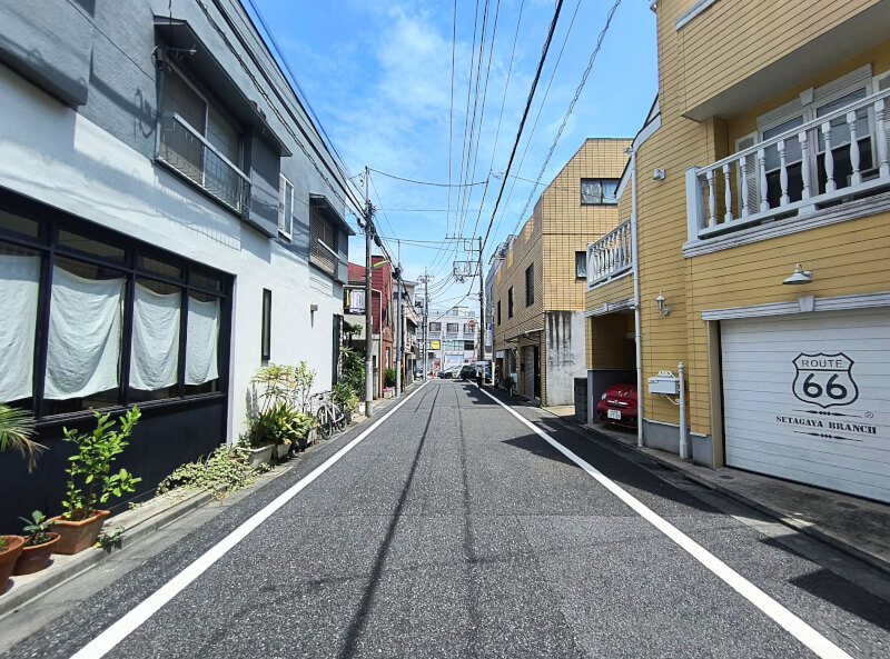 前面道路 前面道路