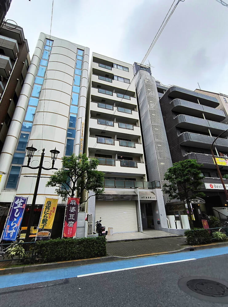 JR埼京線「赤羽」駅徒歩6分 1991年6月築 鉄骨造9階建 JR埼京線「赤羽」駅徒歩6分 1991年6月築 鉄骨造9階建
