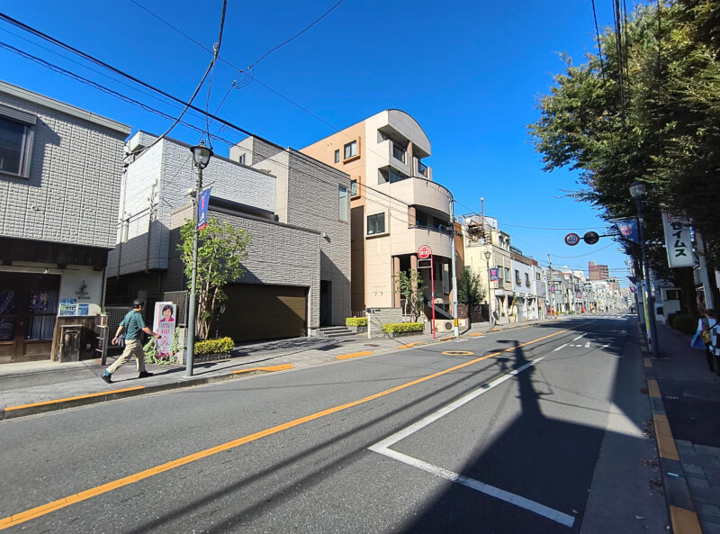 前面道路 前面道路